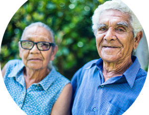 Header image of older Indigenous couple