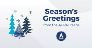 AGPAL seasons greetings 2020 news banner
