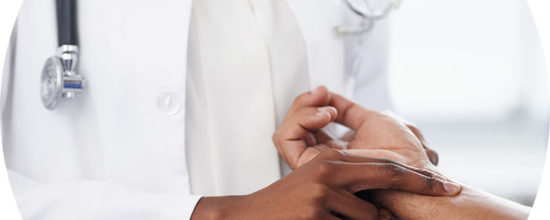 Header image of person taking pulse