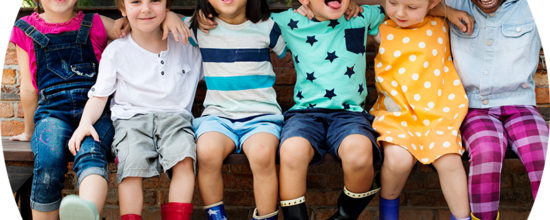 Header image of happy children