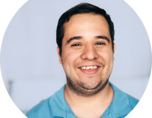 Header image of smiling man