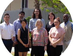 Header image of QIP staff smiling