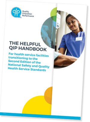 NSQHS second booklet NDT Image of QIP NSQHS Second Edition booklet