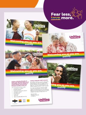 Uniting Care NSW ACT inclusive post cards