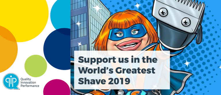 QIP Heading banner for worlds greatest shave