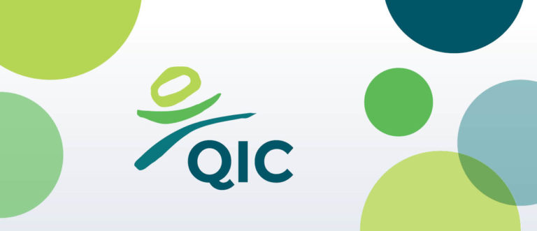 QIC Logo with branding