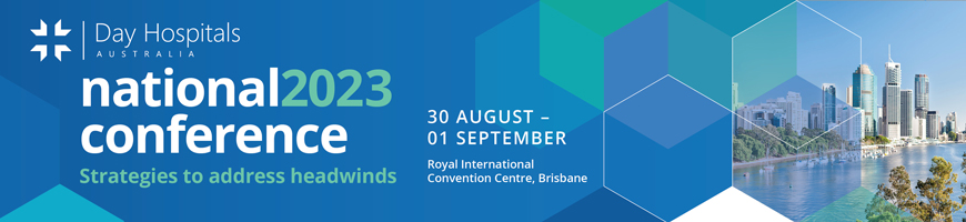 Banner for content for the Day Hospitals Australia National Conference 2023